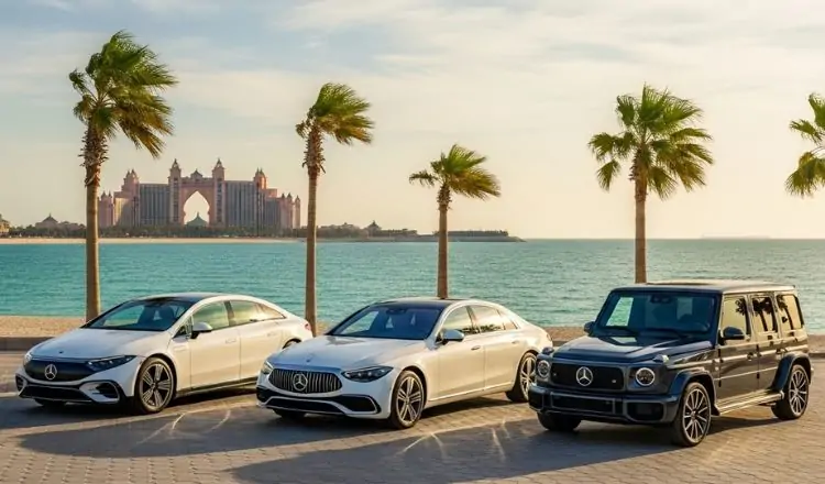 mercedes rental dubai