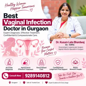 Vaginal infection symptoms and gynecologist care in Gurgaon